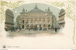 CPA Paris-L'Opéra-Timbre     L2365 - Otros Monumentos