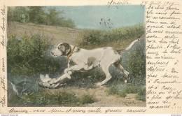 CPA Art - Reichert - Chasse- Chien     L2366 - Schilderijen