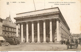 CPA Dijon-Le Théâtre-1-Timbre       L2375 - Dijon