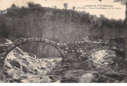 JAUJAC - Vieux Pont Romain Sur Le Lignon - Très Bon état - Otros & Sin Clasificación