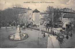 AUBENAS - Entrée De La Place Du Champ De Mars - Très Bon état - Aubenas