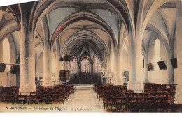 AOUSTE - Intérieur De L'église - Très Bon état - Altri & Non Classificati