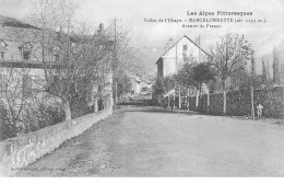 BARCELONNETTE - Avenue De France - Très Bon état - Barcelonnetta