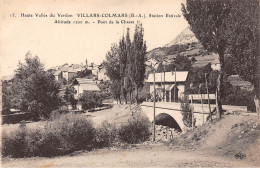 VILLARS COLMARS - Pont De La Chasse - Très Bon état - Autres & Non Classés