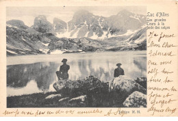 Lac D' ALLOS - Les Grandes Tours à La Fonte Des Neiges - Très Bon état - Sonstige & Ohne Zuordnung