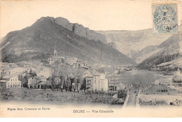 DIGNE - Vue Générale - Très Bon état - Digne