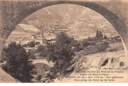 ANNOT - Vue Générale - Vue Prise Du Pont De La Beïte - Chemin De Fer Du Sud De La France - Très Bon état - Other & Unclassified