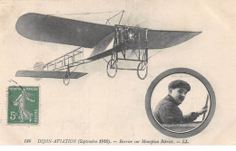 DIJON - Aviation (Septembre 1910) - Barrier Sur Monoplan Blériot - Très Bon état - Dijon