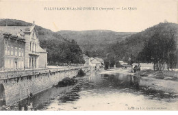 VILLEFRANCHE DE ROUERGUE - Les Quais - Très Bon état - Villefranche De Rouergue