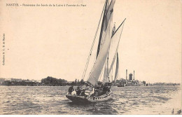 NANTES - Panorama Des Bords De La Loire à L'entrée Du Port - Très Bon état - Nantes