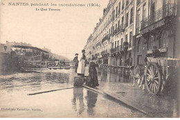 NANTES Pendant Les Inondations ( 1904 ) - Le Quai Turenne - Très Bon état - Nantes