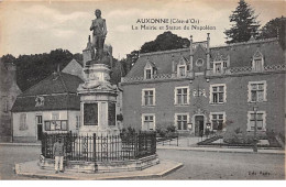 AUXONNE - La Mairie Et Statue De Napoléon - Très Bon état - Auxonne