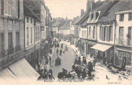 SAULIEU - La Rue Du Marché - Très Bon état - Saulieu