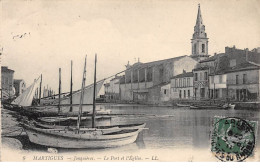 MARTIGUES - Jonquières - Le Port Et L'Eglise - Très Bon état - Martigues