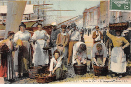 MARSEILLE - Scène Du Port - Le Lavage Du Poissons - Très Bon état - Puerto Viejo (Vieux-Port), Saint Victor, Le Panier