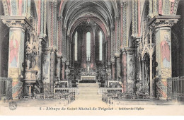 Abbaye De SAINT MICHEL DE FRIGOLET - Intérieur De L'Eglise - Très Bon état - Autres & Non Classés