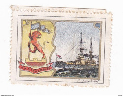 Vignette Militaire Delandre - Angleterre - H.M.S. Temeraire - Militärmarken