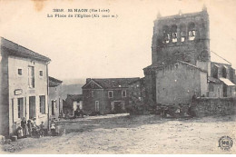 SAINT HAON - La Place De L'Eglise - Très Bon état - Altri & Non Classificati