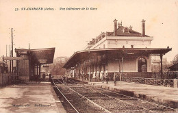 SAINT CHAMOND - Vue Intérieure De La Gare - Très Bon état - Saint Chamond