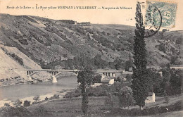 Bords De La Loire - Le Pont Reliant VERNAY à VILLEREST - Vue Prise De Villerest - Très Bon état - Other & Unclassified