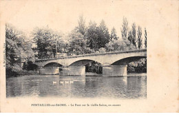 PONTAILLER SUR SAONE - Le Pont Sur La Vieille Saône, En Amont - Très Bon état - Otros & Sin Clasificación