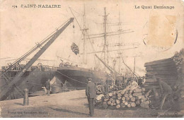 SAINT NAZAIRE - Le Quai Demange - Très Bon état - Saint Nazaire