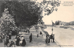 LE POULIGUEN - La Promenade Plantée à L'entrée Du Port - Très Bon état - Le Pouliguen