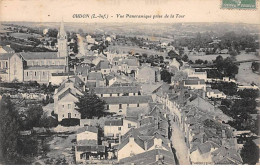 OUDON - Vue Panoramique Prise De La Tour - Très Bon état - Oudon