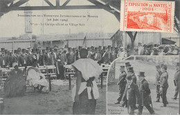 Inauguration De L'Exposition Internationale De NANTES ( 26 Juin 1904 ) - Le Cortège Officiel Au Village Noir - état - Nantes