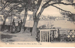 PORNIC - Panorama De La Ville Et Du Port - Très Bon état - Pornic