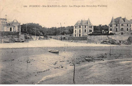 PORNIC - SAINTE MARIE - La Plage Des Grandes Vallées - Très Bon état - Pornic