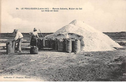 LE POULIGUEN - Marais Salants, Mulon De Sel - La Mise En Sacs - Très Bon état - Le Pouliguen