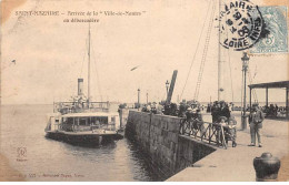 SAINT NAZAIRE - Arrivée De La " Ville De Nantes " Au Débarcadère - Très Bon état - Saint Nazaire