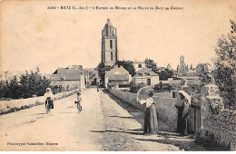 BATZ - L'Entrée Du Bourg Et La Route De Batz Au Croisic - Très Bon état - Batz-sur-Mer (Bourg De B.)