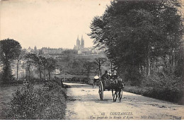 COUTANCES - Vue Prise De La Route D'Agon - Très Bon état - Coutances