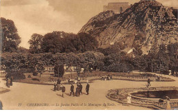 CHERBOURG - Le Jardin Public Et La Montagne Du Roule - Très Bon état - Cherbourg