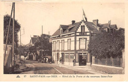 SAINT PAIR SUR MER - Hôtel De La Poste Et Du Nouveau Saint Pair - Très Bon état - Saint Pair Sur Mer