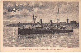 GRANVILLE - Sortie Du " Victoria " - Clair De Lune - Très Bon état - Granville