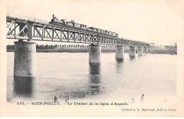 GIEN POILLY - Le Viaduc De La Ligne D'Argent - Très Bon état - Gien