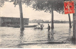 Inondations De La Loire ( 21 Octobre 1907 ) - ORLEANS - Le Fleuve Vu De La Croche Meffroy - Très Bon état - Orleans