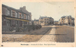 MONTARGIS - Avenue De La Gare - Pont Saint Nicolas - Très Bon état - Montargis