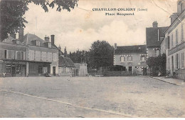 CHATILLON COLIGNY - Place Becquerel - état - Chatillon Coligny