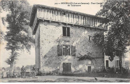 HOUEILLES - Tour Carrée De Tourneuve - Très Bon état - Altri & Non Classificati