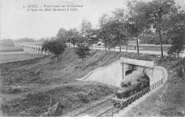 AGEN - Pont Canal Sur La Garonne Et Ligne Du Midi Bordeaux à Cette - Très Bon état - Agen