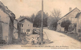 BUSSIERES LES BELMONT - Rue Du Château - Très Bon état - Altri & Non Classificati