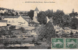 ROCHETAILLEE - Eglise Et Rue Basse - Très Bon état - Autres & Non Classés