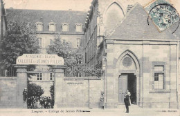 LANGRES - Collège De Jeunes Filles - Très Bon état - Langres