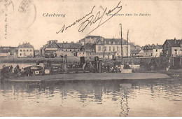 CHERBOURG - Torpilleurs Dans Les Bassins - Très Bon état - Cherbourg