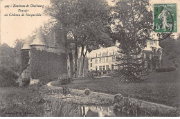 Environs De Cherbourg - Paysage Au Château De NACQUEVILLE - Très Bon état - Otros & Sin Clasificación