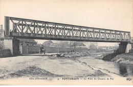 PONTORSON - Le Pont Du Chemin De Fer - Très Bon état - Pontorson